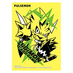 60 Official 2021 "Pulsemon" Sleeves - Digimon Products