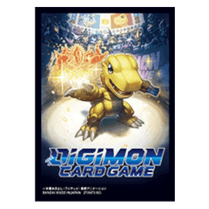 60 Official 2024 Ver. 1.0 "Agumon" Sleeves - Digimon Products