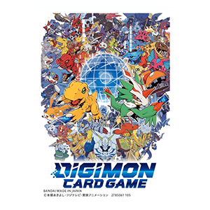 60 Official Card Sleeves 01 "5th Anniversary" - Digimon Products