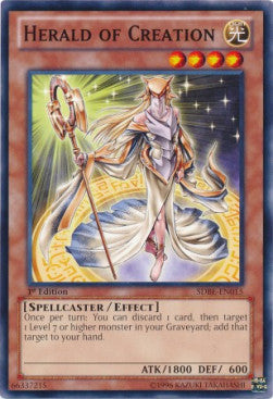 Herald of Creation - Structure Deck: Saga of Blue-Eyes White Dragon (Common) [SDBE-015]