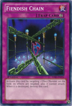 Fiendish Chain - Structure Deck: Saga of Blue-Eyes White Dragon (Common) [SDBE-034]
