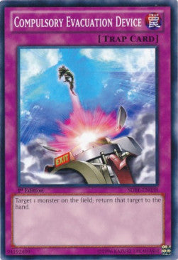 Compulsory Evacuation Device - Structure Deck: Saga of Blue-Eyes White Dragon (Common) [SDBE-038]