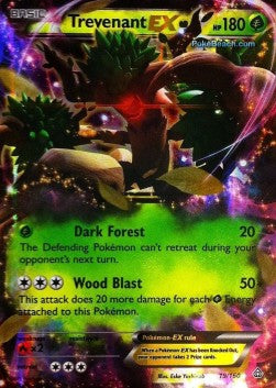 Trevenant EX - Primal Clash (Ultra Rare) [PRC-19]