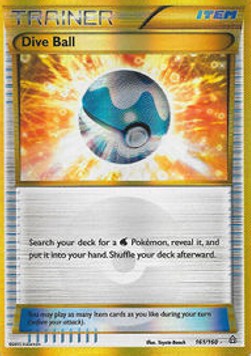 Dive Ball - Primal Clash (Ultra Rare) [PRC-161]