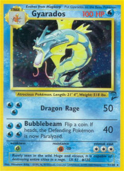 Gyarados - Base Set 2 (Holo Rare) [B2-7]