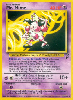 Mr. Mime - Base Set 2 (Rare) [B2-27]