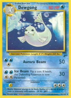 Dewgong - Base Set 2 (Uncommon) [B2-36]