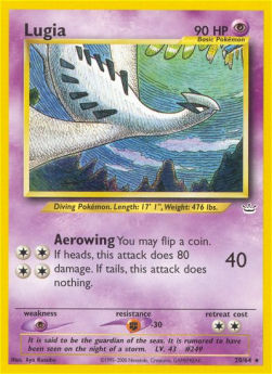 Lugia - Neo Revelation (Rare) [NR-20]