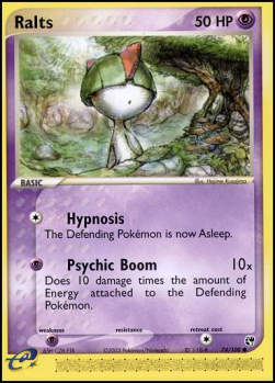 Ralts - EX Sandstorm (Common) [SS-74]