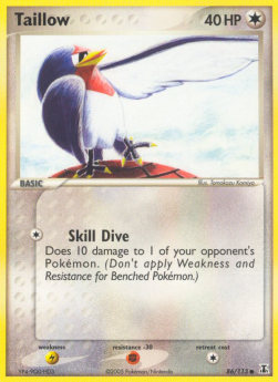 Taillow - EX Delta Species (Common) [DS-86]