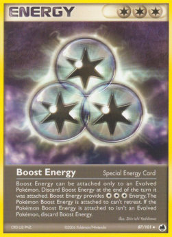 Boost Energy - EX Dragon Frontiers (Uncommon) [DF-87]