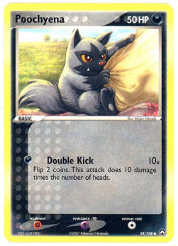 Poochyena - EX Power Keepers (Common) [PK-58]