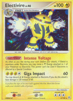 Electivire Lv.46 - Diamond & Pearl (Holo Rare) [DP-3]