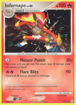 Infernape Lv.40 - Diamond & Pearl (Holo Rare) [DP-5]