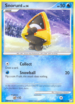 Snorunt Lv.14 - Mysterious Treasures (Common) [MT-100]