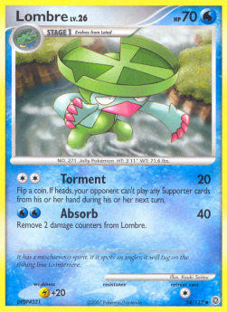 Lombre Lv.26 - Secret Wonders (Uncommon) [SW-54]