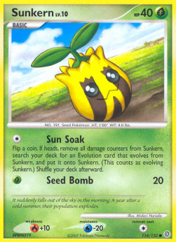 Sunkern Lv.10 - Secret Wonders (Common) [SW-114]