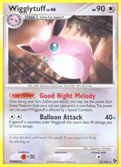Wigglytuff Lv.46 - Great Encounters (Rare) [GE-32]