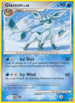 Glaceon Lv.46 - Majestic Dawn (Rare) [MD-20]
