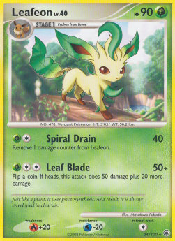 Leafeon Lv.40 - Majestic Dawn (Rare) [MD-24]