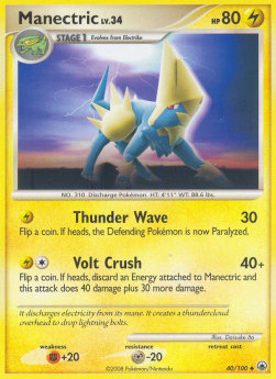 Manectric Lv.34 - Majestic Dawn (Uncommon) [MD-40]