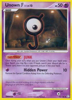 Unown  Lv.12 - Legends Awakened (Uncommon) [LA-76]