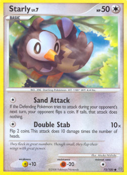Starly Lv.7 - Stormfront (Common) [STF-75]