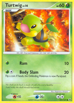 Turtwig Lv.14 - Platinum (Common) [PL-101]