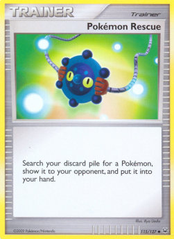 Pokémon Rescue - Platinum (Uncommon) [PL-115]