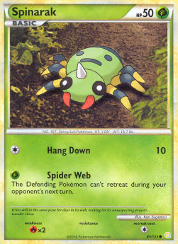 Spinarak - HeartGold & SoulSilver (Common) [HS-83]