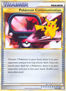 Pokémon Communication - HeartGold & SoulSilver (Uncommon) [HS-98]