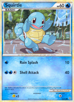 Squirtle - Unleashed (Common) [UL-63]