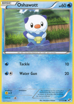 Oshawott - Black & White (Common) [BLW-27]