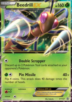 Beedrill EX - XY Black Star Promos (Promo) [XYPR-157]