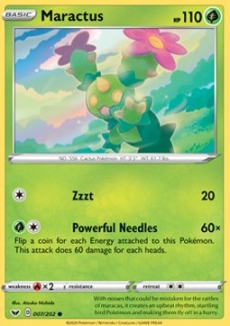 Maractus - Sword & Shield (Common) [SSH-7]