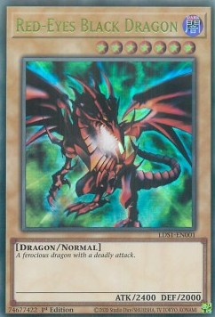 Red-Eyes Black Dragon (V.2 - Ultra Rare) - Legendary Duelists: Season 1 (Ultra Rare) [LDS1-001]