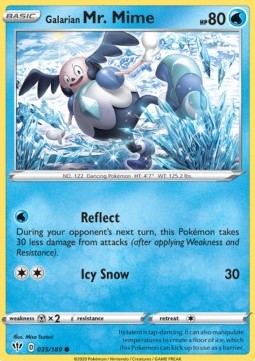 Galarian Mr. Mime - Darkness Ablaze (Common) [DAA-35]