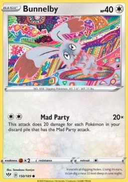 Bunnelby - Darkness Ablaze (Common) [DAA-150]