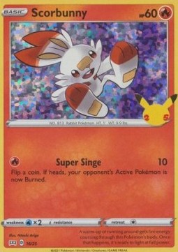 Scorbunny - McDonald's Collection 25th Anniversary (Promo) [MCD25-16]