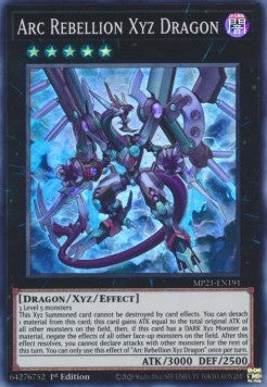 Arc Rebellion Xyz Dragon - 2021 Tin of Ancient Battles (Super Rare) [MP21-191]