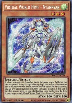 Virtual World Hime - Nyannyan - 2021 Tin of Ancient Battles (Secret Rare) [MP21-223]