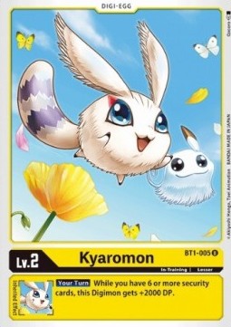 Kyaromon (BT1-005) - Release Special Booster v1.0 (Uncommon) [SR1.0-BT1-005]
