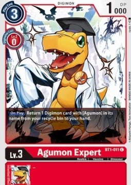 Agumon Expert (BT1-011) - Release Special Booster v1.0 (Common) [SR1.0-BT1-011]