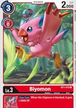 Biyomon (BT1-012) - Release Special Booster v1.0 (Uncommon) [SR1.0-BT1-012]