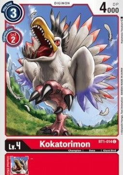 Kokatorimon (BT1-014) - Release Special Booster v1.0 (Common) [SR1.0-BT1-014]