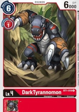 DarkTyrannomon (BT1-019) - Release Special Booster v1.0 (Common) [SR1.0-BT1-019]