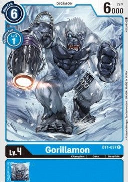 Gorillamon (BT1-037) - Release Special Booster v1.0 (Common) [SR1.0-BT1-037]