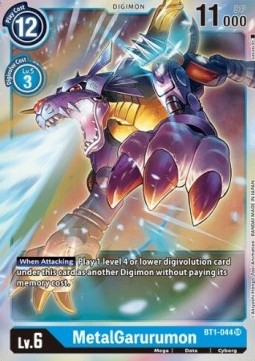 MetalGarurumon (BT1-044) (V.1) - Release Special Booster v1.0 (Super Rare) [SR1.0-BT1-044]