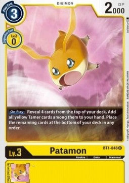 Patamon (BT1-048) - Release Special Booster v1.0 (Rare) [SR1.0-BT1-048]