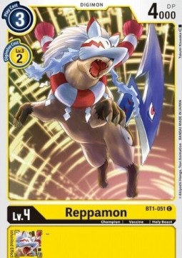 Reppamon (BT1-051) - Release Special Booster v1.0 (Common) [SR1.0-BT1-051]